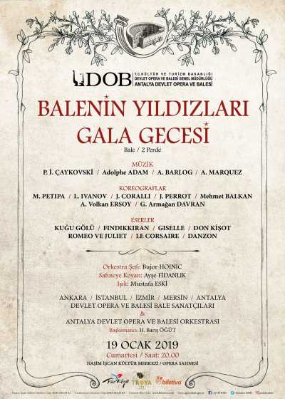 Antalya Devlet Opera ve Balesi, Balenin Yıldızları Gala Gecesi